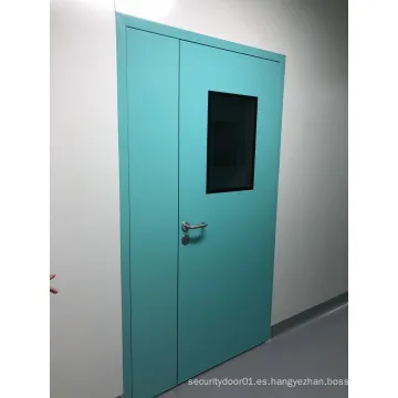 Puerta de acero de habitación limpia con estándar GMP